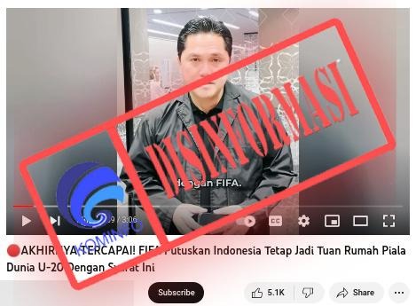 informasi palsu indonesia tetap jadi tuan rumah piala dunia u 20 56310