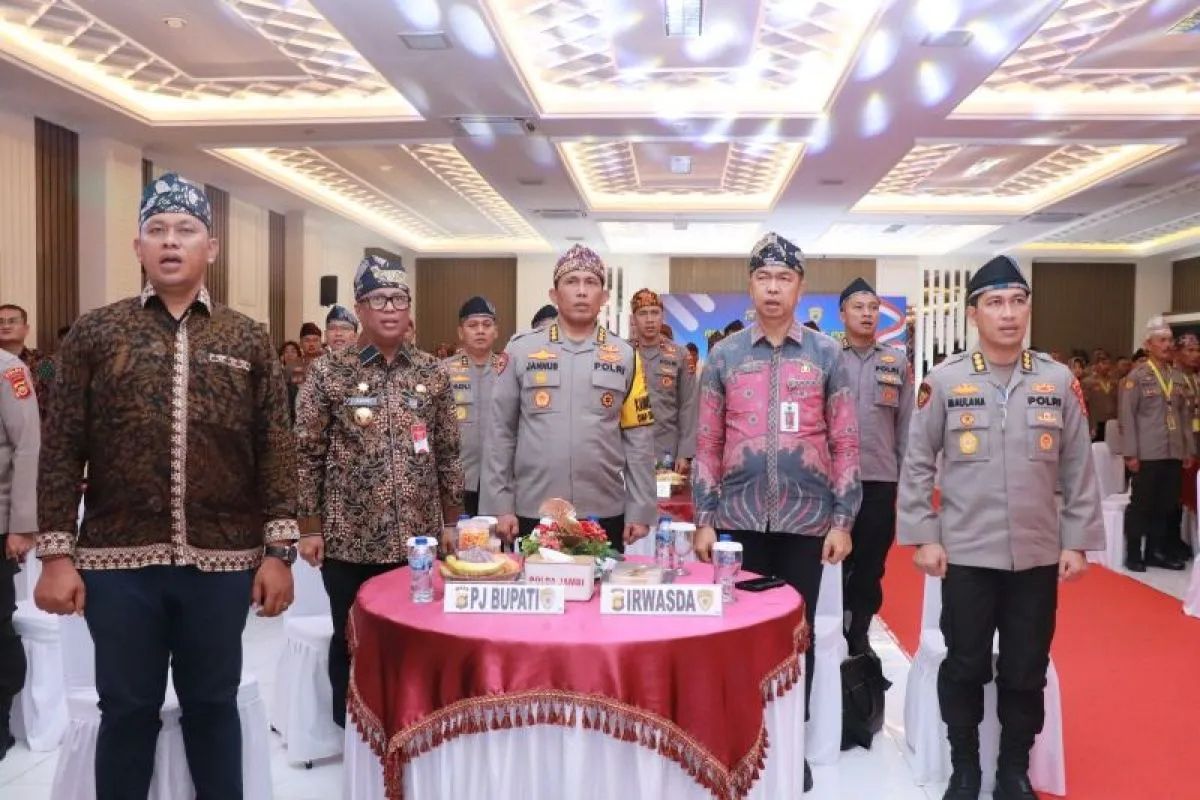 irwasda polda jambi tekankan tak boleh ada anggota lakukan penyimpangan 81839