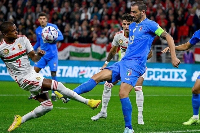 italia sukses bungkam hungaria dalam partai uefa nations league 50131