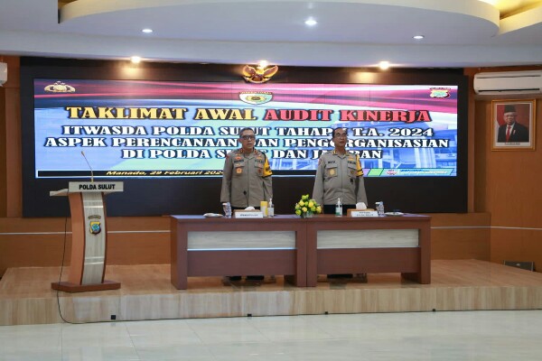 itwasda polda sulut gelar audit kinerja tahap i ta 2024 70802