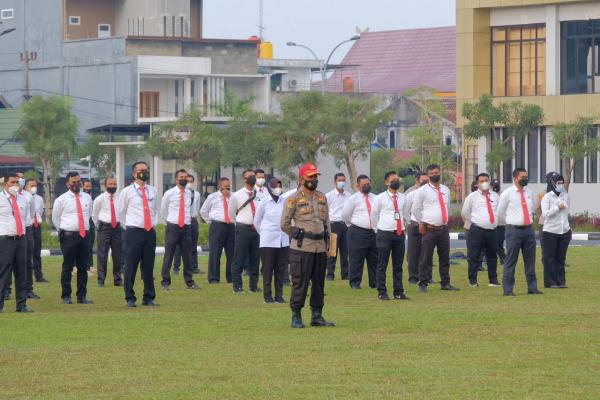 jabarkan arahan presiden ri polda riau maksimalkan penerapan dilapangan 37021