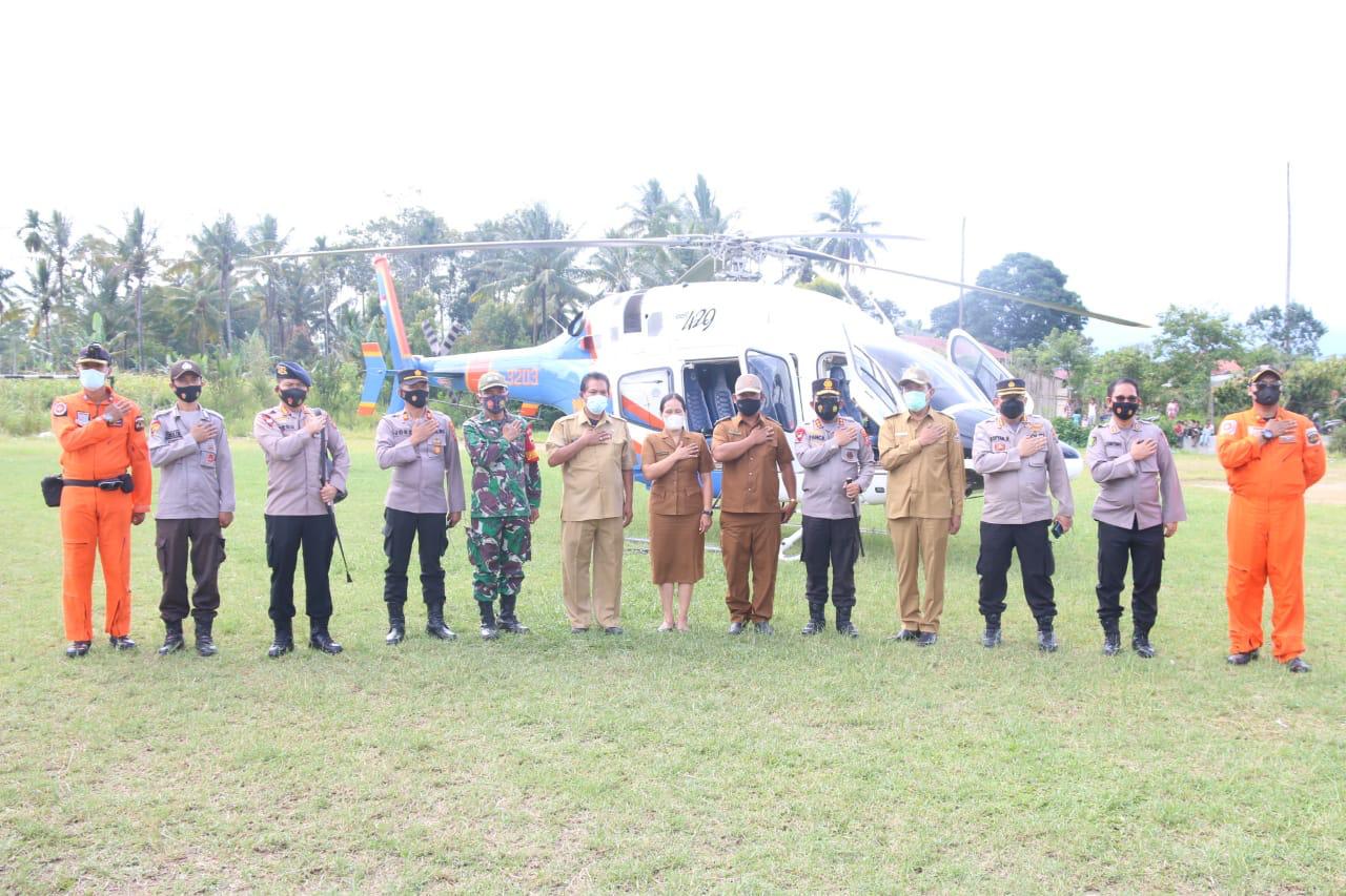 jaga sinergitas tni polri kapoldasu datangi koramil garoga taput 28584