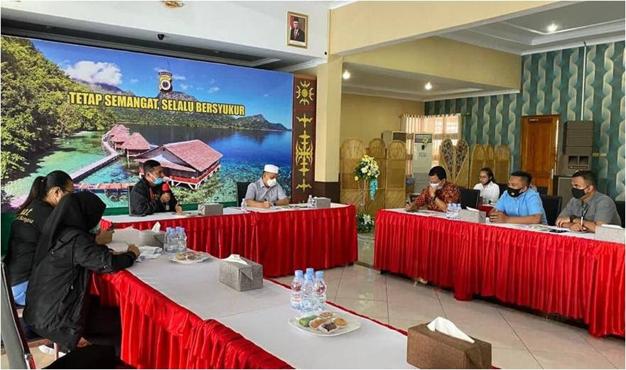 jalin silaturahmi kapolda terima kunjungan dewan pimpinan daerah gerakan nasional anti narkotika maluku 32530