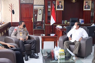 jalin silaturahmi kapolda terima kunjungan kabinda aceh 27067