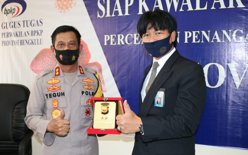 jalin sinergitas kapolda bengkulu silaturahmi bersama bpkp provinsi bengkulu 12877