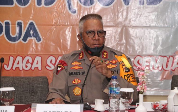 jelang hut ri kapolda papua perintahkan pengamanan antisipasi tidak ada penaikan bendera lain selain merah putih 34870