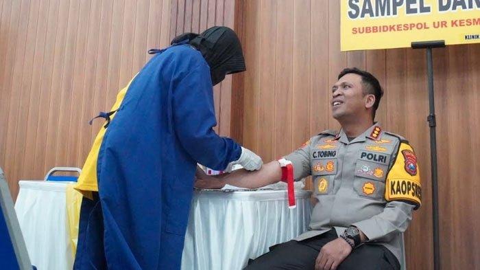 jelang pemilu 2024 seluruh kapolres sidoarjo mengajak anggota jajaran ikuti pemeriksaan kesehatan 68702