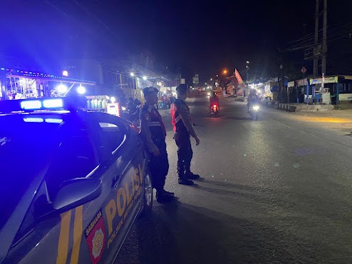 jelang pemilukada serentak 2024 polres metro lampung tingkatkan patroli malam 81227