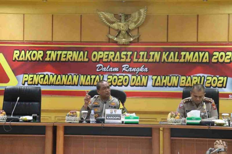 jelang pengamanan libur natal 2020 dan tahun baru 2021 polda banten gelar rakor internal operasi lilin kalimaya 32880