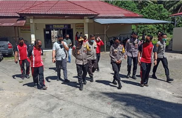jelang pergantian musim polda sulut gelar apel kesiapan antisipasi karhutla 30656