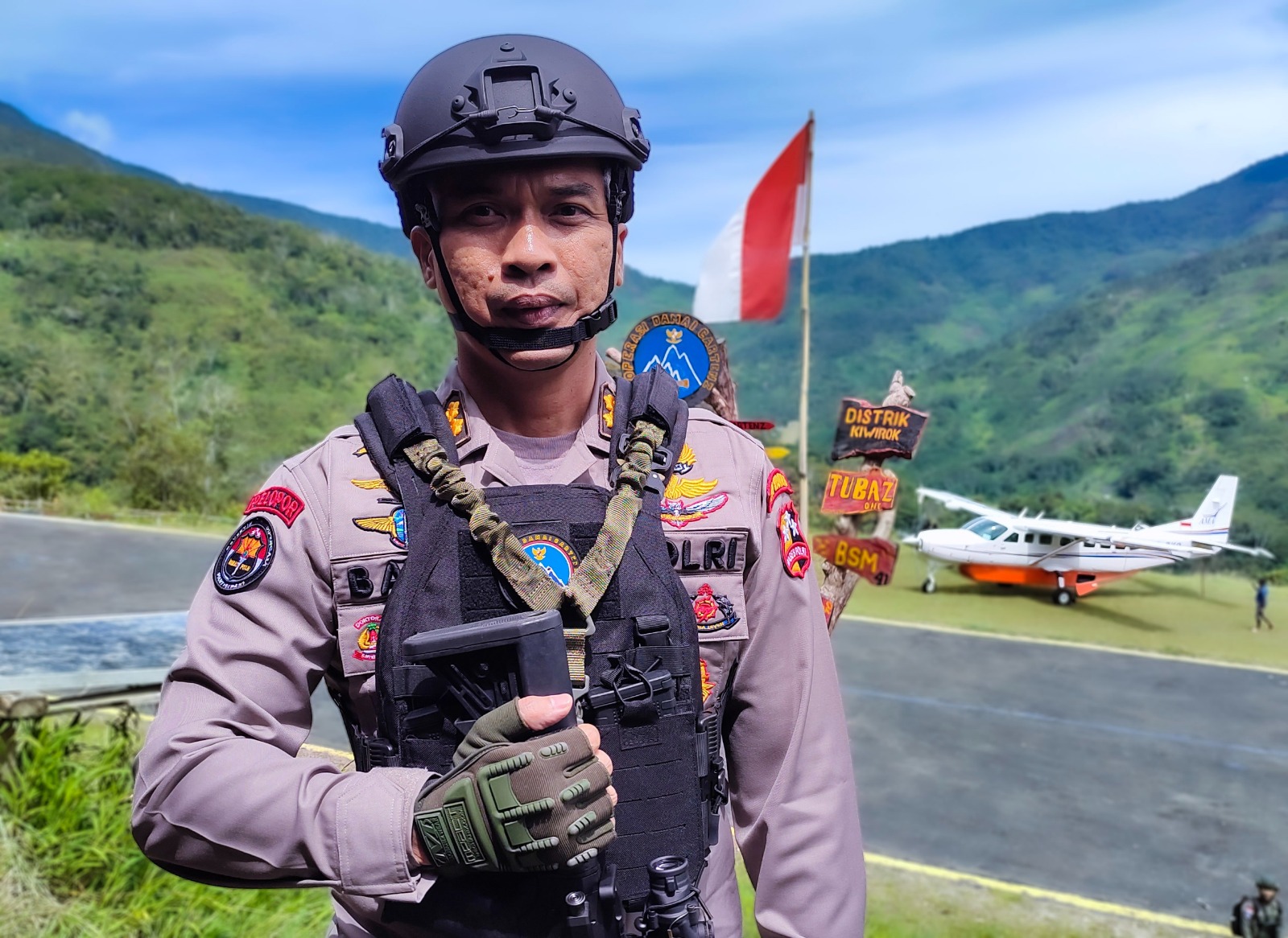 jelang pesta demokrasi masyarakat distrik kiwirok kab peg bintang gelar deklarasi pemilu damai 70126