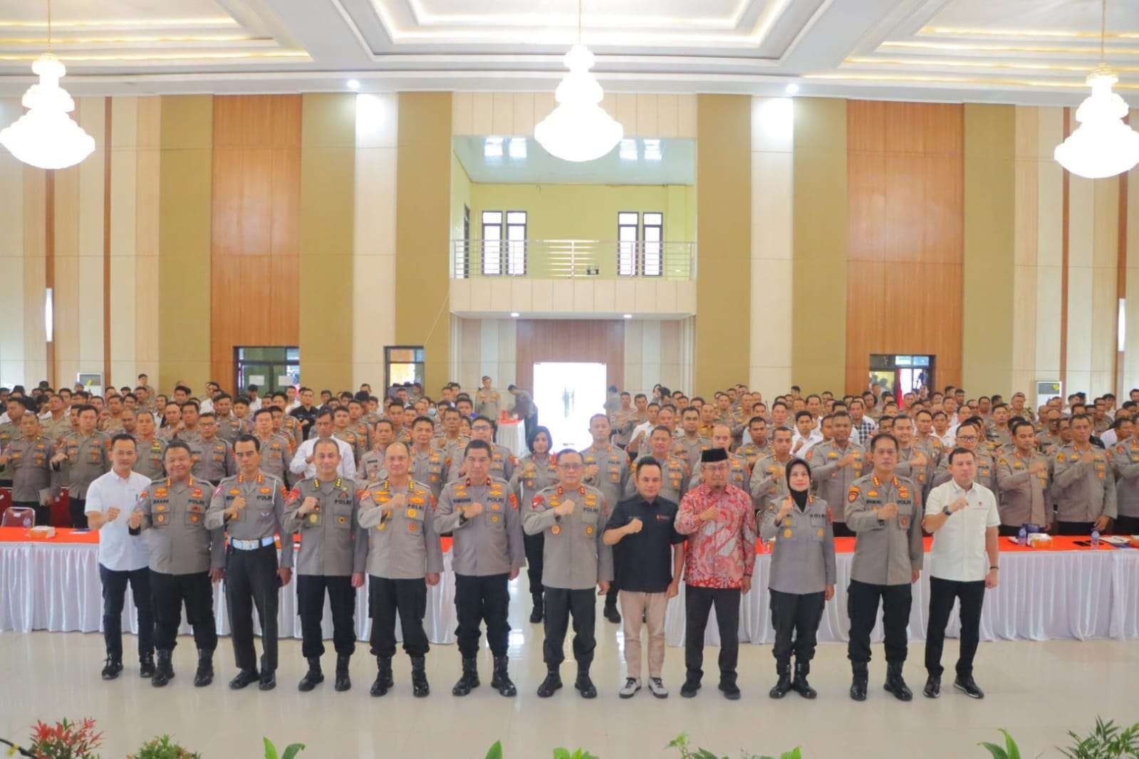 jelang pilkada 2024 polda lampung gelar latpraops mantap praja 2024 77310