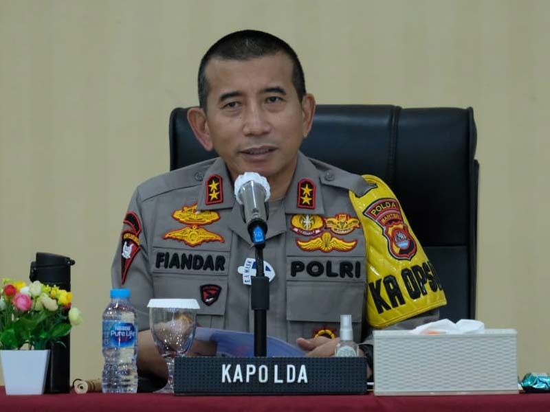 jelang tahun baru kapolda banten himbau masyarakat agar tidak berkerumun 12981