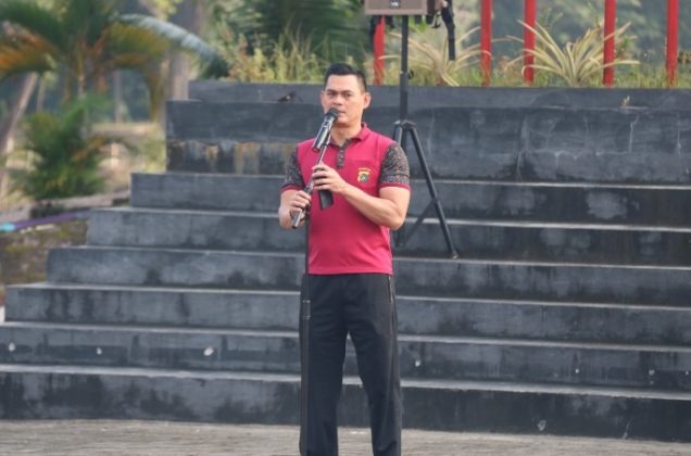 kabid propam polda babel ingatkan personel untuk tidak melakukan pelanggaran yang membuat citra kepolisian negatif 84519