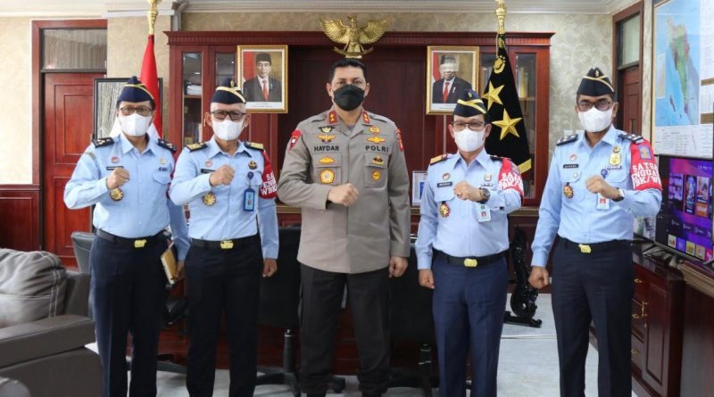 kakanwil kemenkumham provinsi aceh lakukan audiensi dengan kapolda aceh 27243