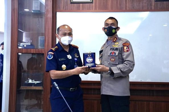 kakorpolairud baharkam polri dan dirpolair korpolairud lakukan kunjungan kerja ke kantor ditjen psdkp 35362