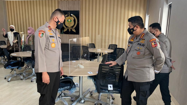 kalemdiklat polri telah meninjau kesiapan fasilitas sekolah inspektur polisi sip di setukpa 16073