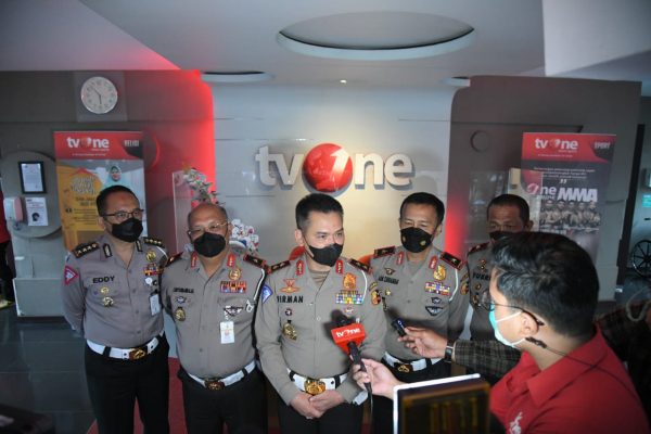kampanyekan kepatuhan lalin pengendara korlantas polri jalin kerjasama dengan tvone 22915