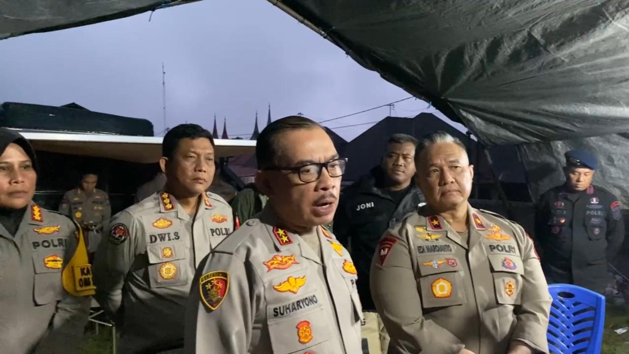 kapolda 7 korban erupsi gunung marapi masih proses evakuasi 67195