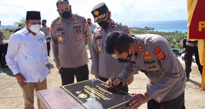 kapolda aceh resmikan pusat latihan satbrimobda aceh 26647