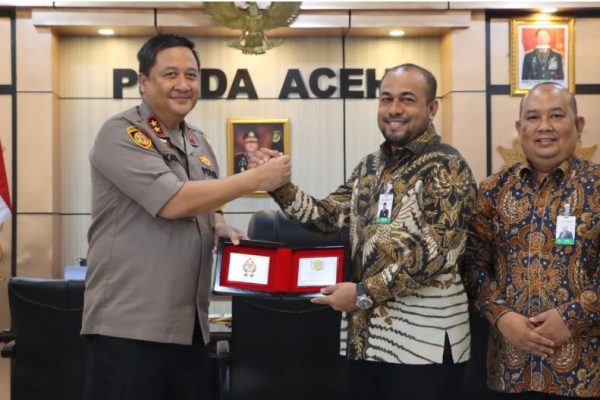 kapolda aceh terima audiensi direksi bank aceh syariah 73151