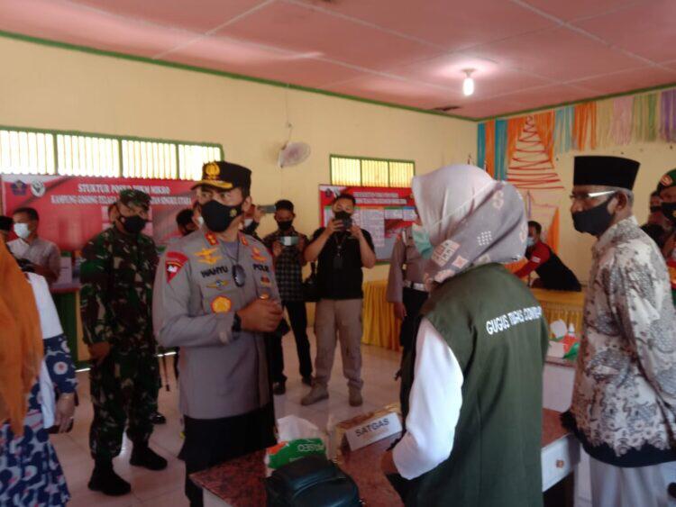 kapolda aceh tinjau posko ppkm mikro di kampung gosong telagu utara 9239