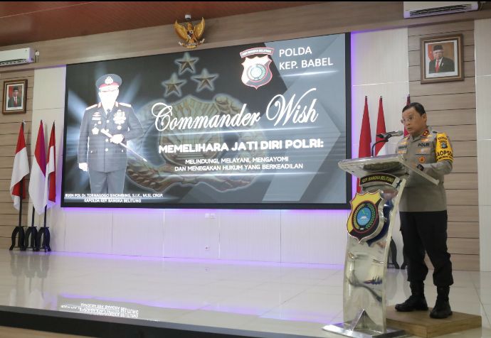 kapolda babel pastikan personel polri netral dalam pemilu 2024 65545