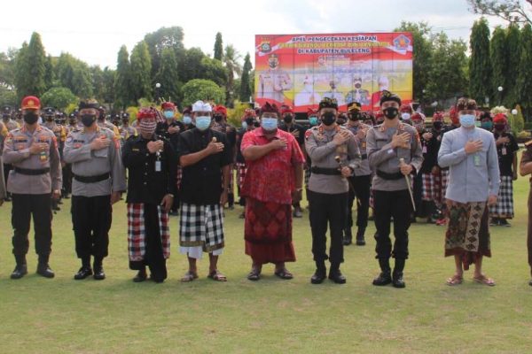kapolda bali cek kesiapan apel sipandu beradat di buleleng 24862