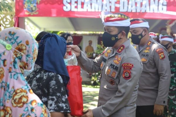 kapolda bali hadiri bakti sosial secara virtual alumni akabri 1999 bali 24705