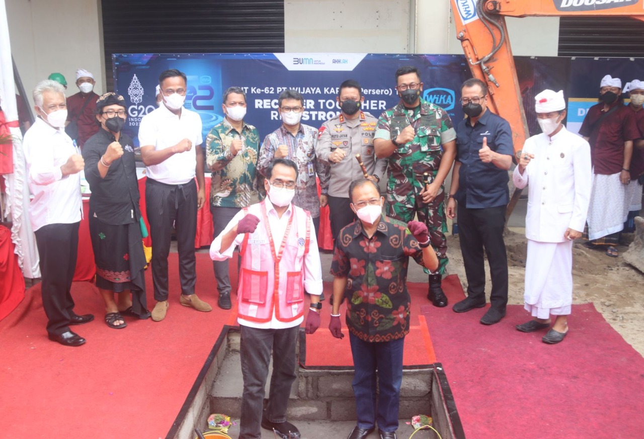 kapolda bali hadiri graund breaking revitalisasi terminal vvip badara i gusti ngurah rai 37498