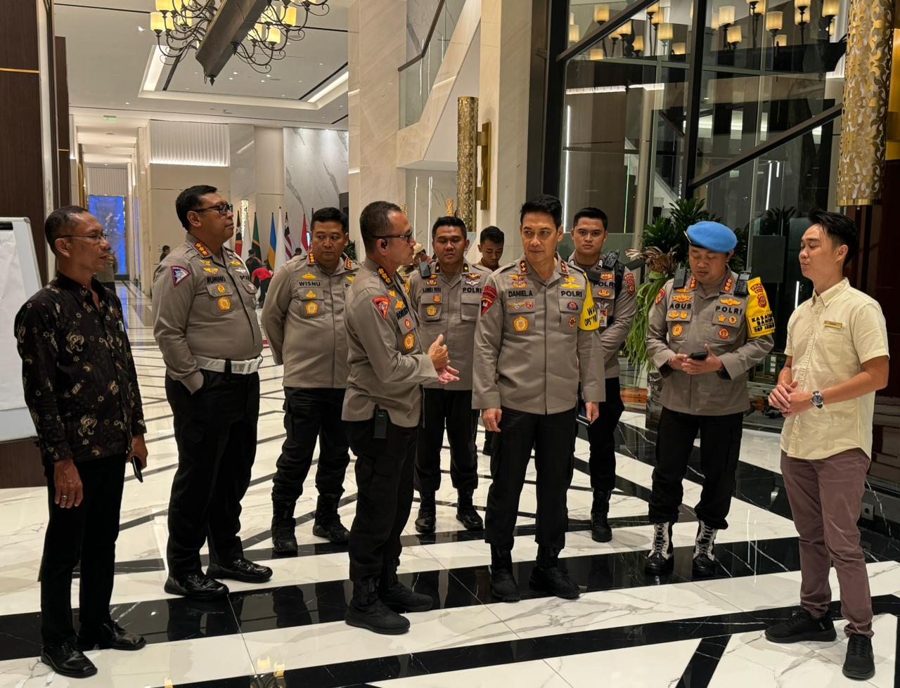kapolda bali turun langsung cek kesiapan venue ktt iaf ke 2 78185
