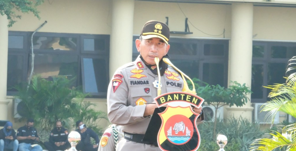 kapolda banten ingatkan masyarakat tingkatkan kedisiplinan dan penerapan 3m 32659