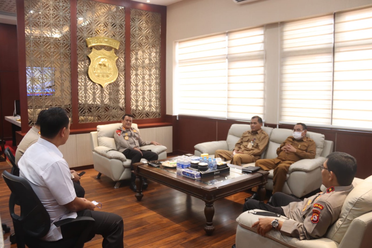 kapolda banten terima kunjungan silaturahmi plt sekda provinsi banten 9641