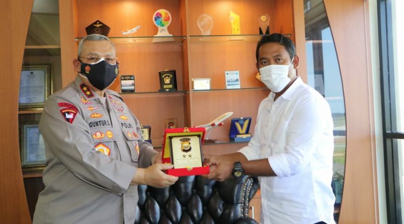 kapolda bengkulu kunker ke bandara fatmawati soekarno 9722