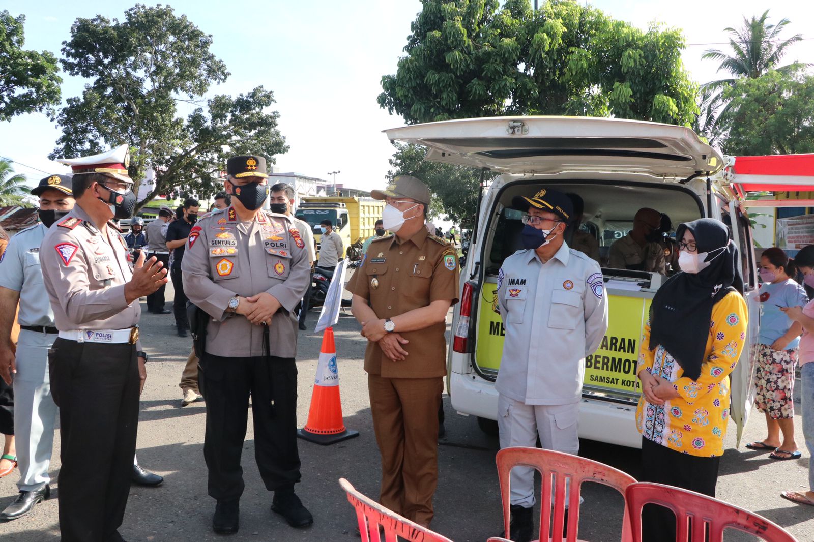 kapolda bengkulu pantau penertiban kepatuhan pajak 24846