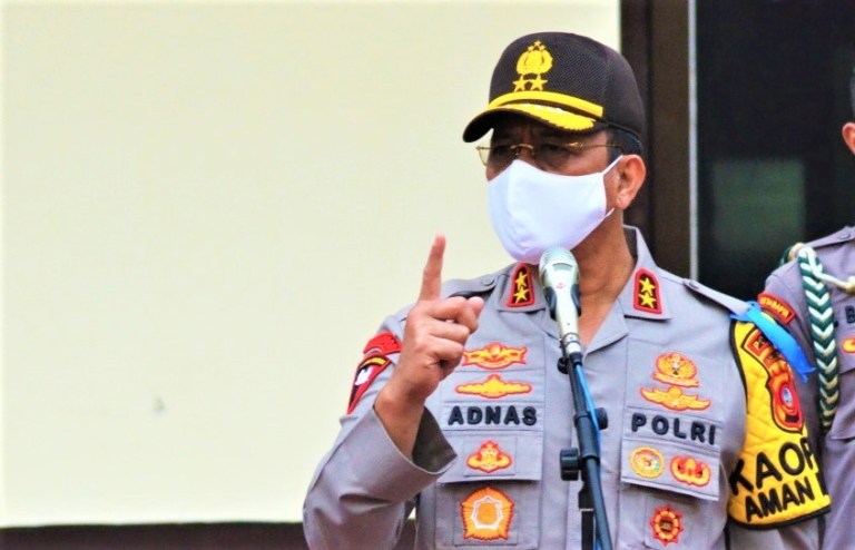 kapolda gorontalo ingatkan kembali netralitas polri jelang pilkada serentak 34809