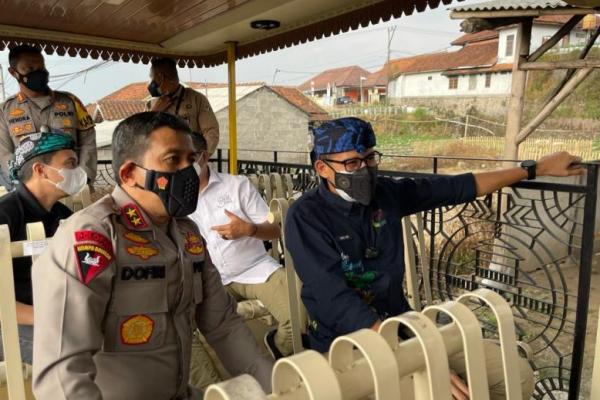 kapolda jabar apresiasi program anugerah desa wisata indonesia 2021 27192