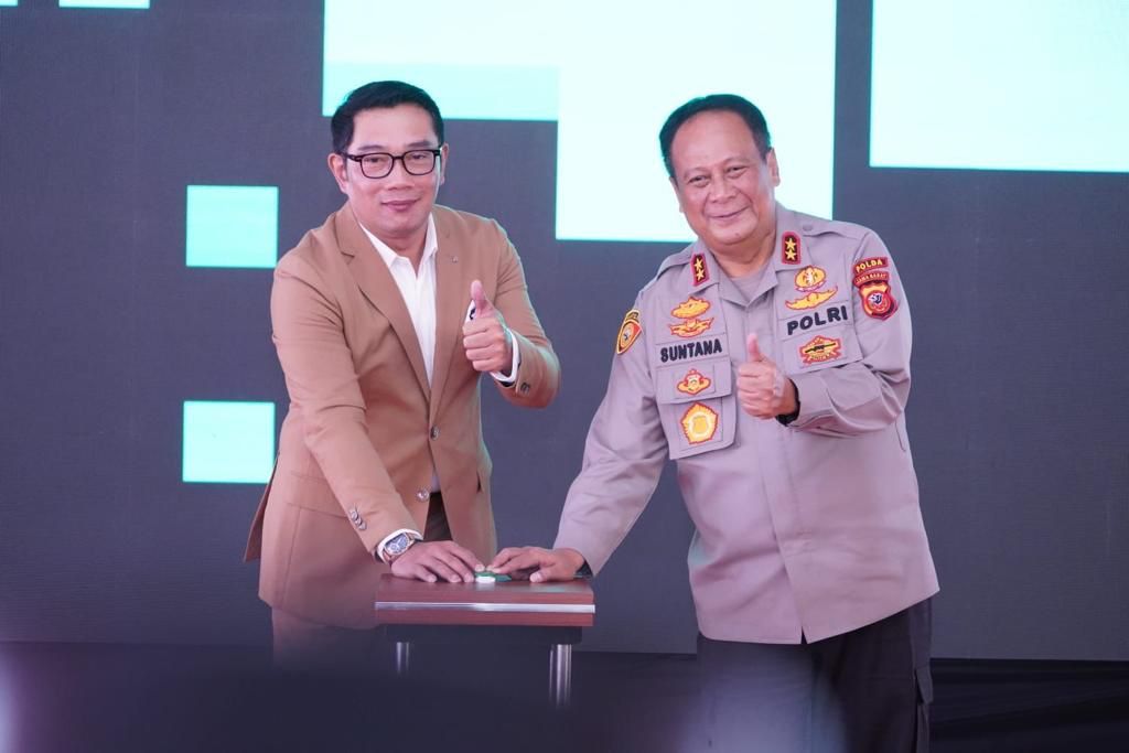 kapolda jabar resmikan gedung samapta direktorat tahti dan rri rs bhayangkara tk iii indramayu 55131