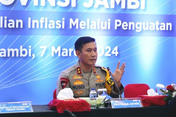 kapolda jambi hadiri rapat tpid tahun 2024 71098