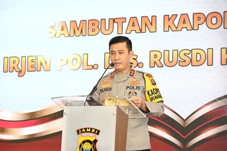 kapolda jambi penyidik polri harus bekerja profesional 67448