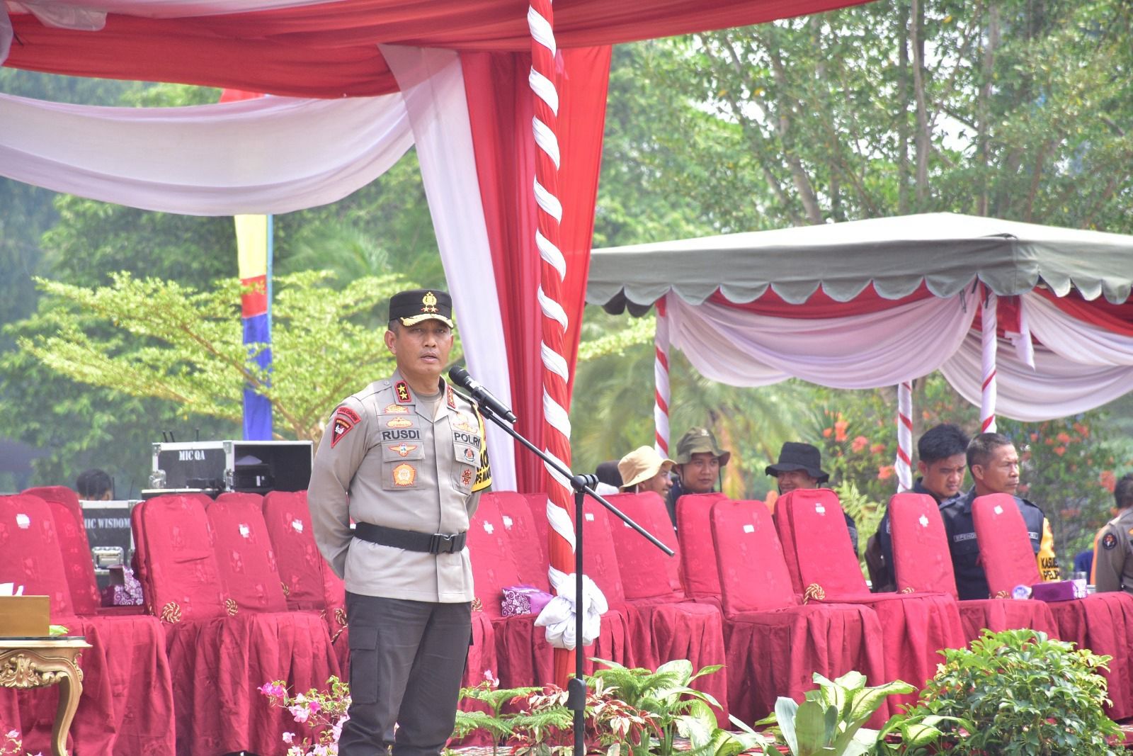 kapolda jambi personel diminta untuk tak anggap remeh situasi kamtibmas selama pemilu 2024 64962