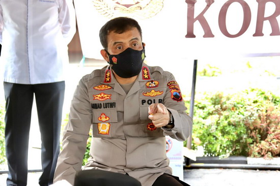 kapolda jateng fokus bantu penanganan covid 19 di kudus 16313