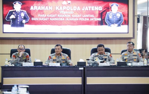 kapolda jateng tak ada tempat untuk praktik percaloan dan pungli 75427