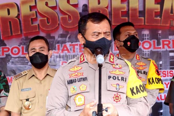 kapolda jateng tidak ada izin pesta perayaan malam tahun baru 2022 22575
