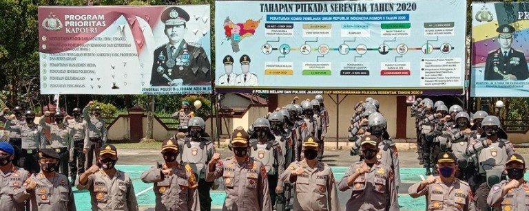 kapolda kalbar kunjungan kerja di polres melawi 11402