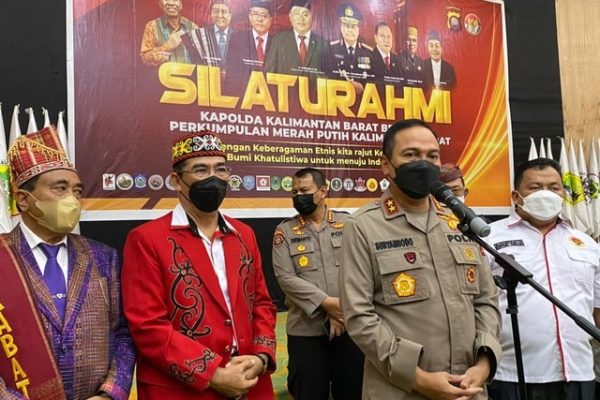 kapolda kalbar silaturahmi bersama perkumpulan merah putih kalimantan barat 23052