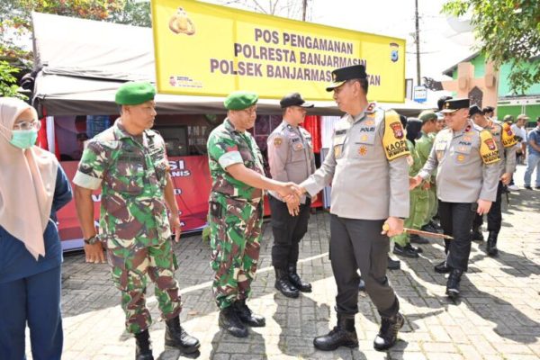 kapolda kalsel sambangi ppk kota banjarmasin pasca pemilu 2024 70322