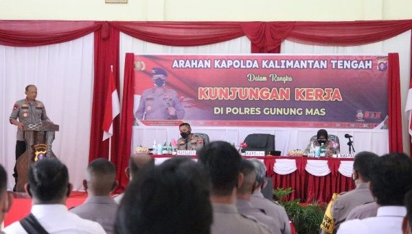 kapolda kalteng akan tindak tegas anggota yang terlibat narkoba 22930