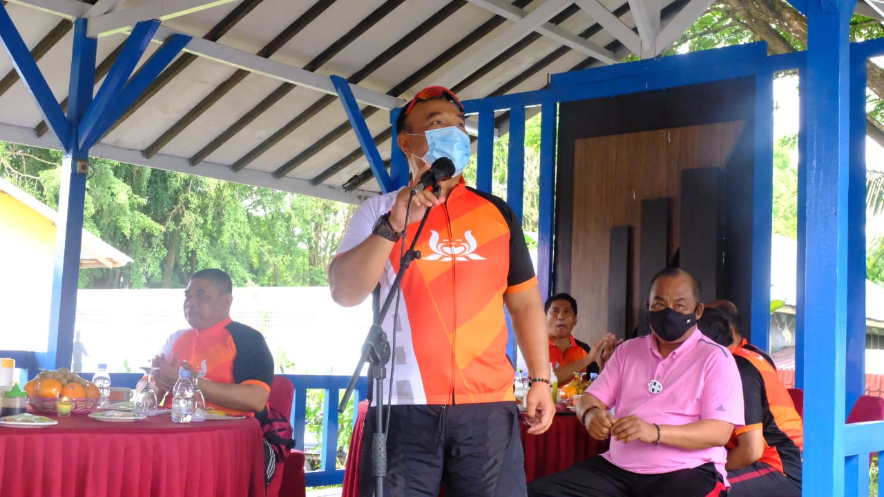kapolda kalteng gelar memancing bersama pwi kalteng ijti dan awak media 11619