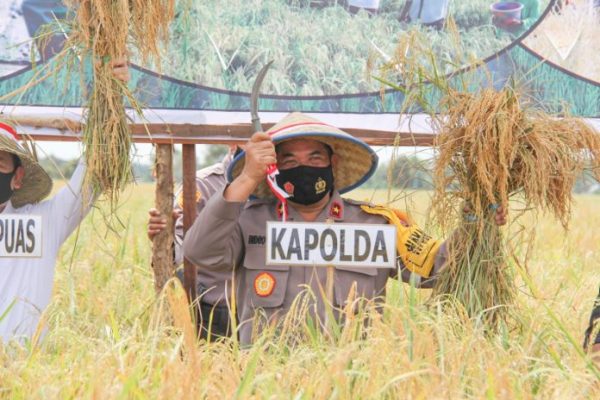 kapolda kalteng hadidi upacara hut ri di kantor gurbernur 36476